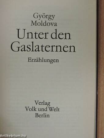 Unter den Gaslaternen