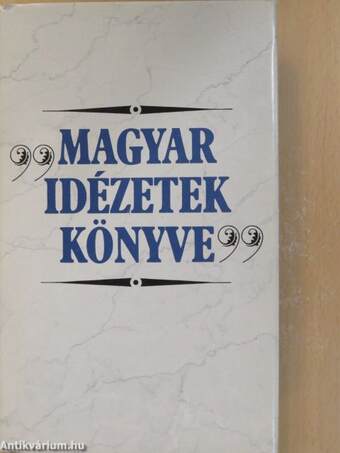 Magyar idézetek könyve