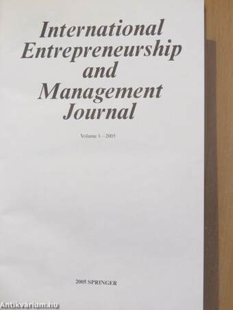 International Entrepreneurship and Management Journal 1/2005