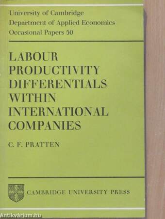 Labour Productivity Differentials Within International Companies