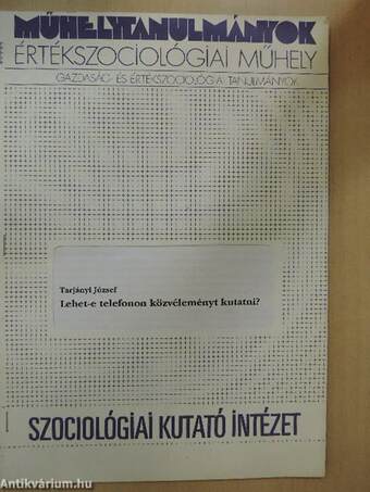 Lehet-e telefonon közvéleményt kutatni?