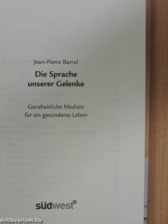 Die Sprache unserer Gelenke