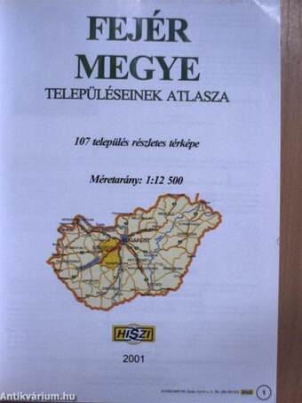 Fejér megye településeinek atlasza