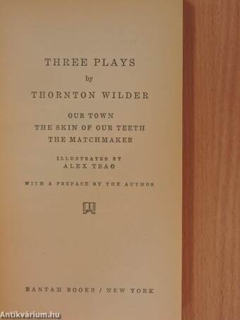 Three Plays