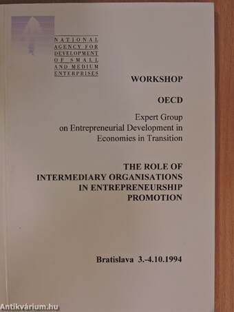 OECD - The role of intermediary Organisations in Entrepreneurship Promotion - Workshop