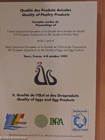 II. Qualité de l'Oeuf et des Ovoproduits/II. Quality of Eggs and Egg Products