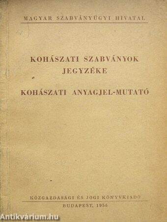 Kohászati szabványok jegyzéke/Kohászati anyagjel-mutató