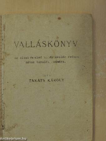 Valláskönyv