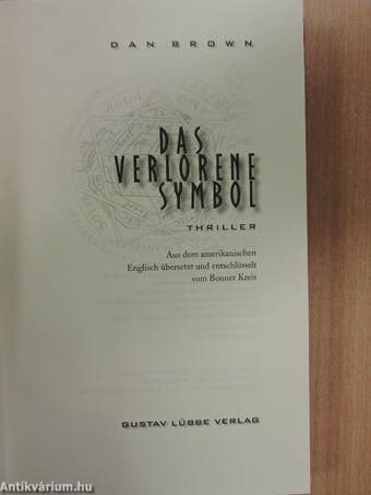 Das verlorene Symbol