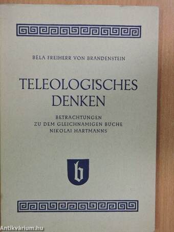 Teleologisches denken