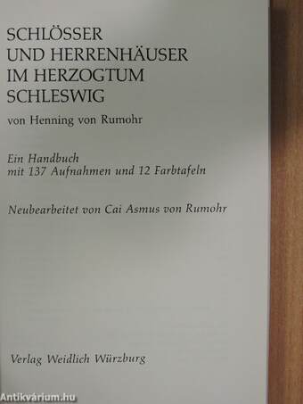 Schlösser und Herrenhäuser im Herzogtum Schleswig