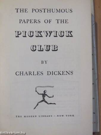 The Posthumous Papers of the Pickwick Club