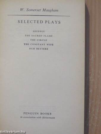 Selected Plays