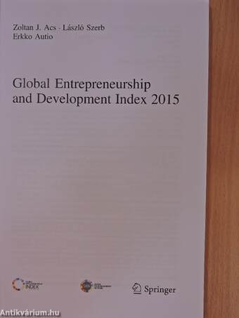 Global Entrepreneurship and Development Index 2015