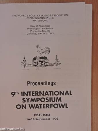 Proceedings 9th International Symposium on Waterfowl