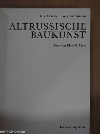 Altrussische Baukunst