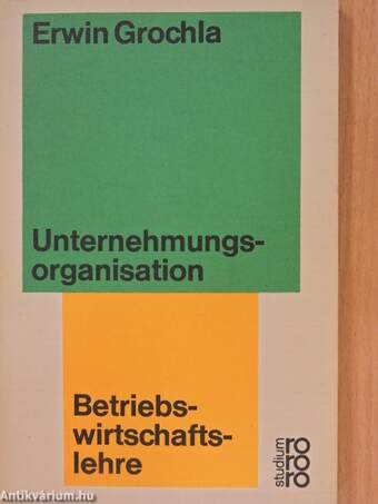 Unternehmungsorganisation