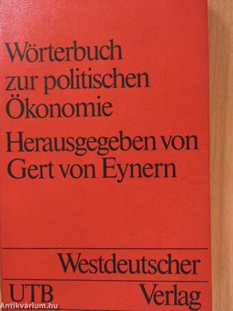 Wörterbuch zur politischen Ökonomie