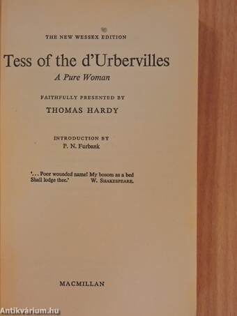 Tess of the d'Urbervilles