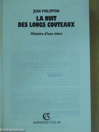 La nuit des longs couteaux