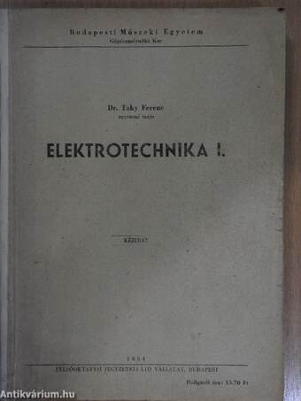 Elektrotechnika I.