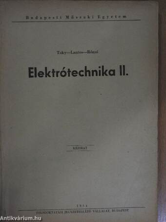 Elektrótechnika II.