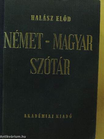 Német-magyar szótár