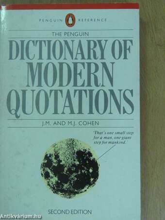 The Penguin Dictionary of Modern Quotations