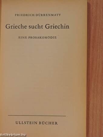 Grieche sucht Griechin