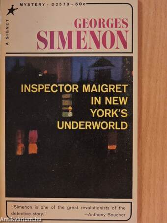 Inspector Maigret in New York's Underworld