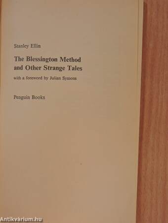 The Blessington Method and Other Strange Tales