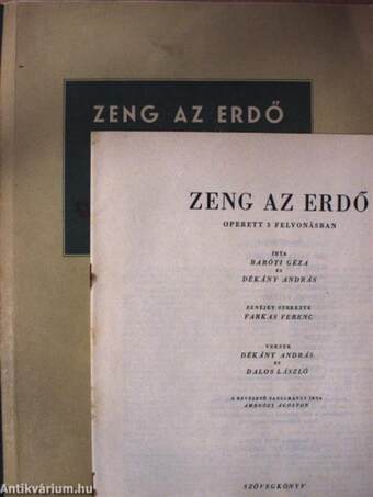 Zeng az erdő