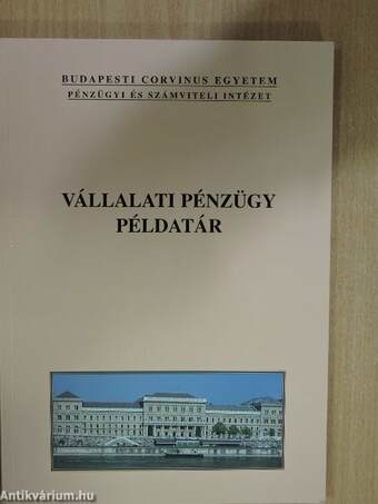 Vállalati pénzügy példatár