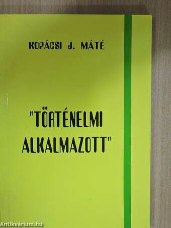 "Történelmi alkalmazott"