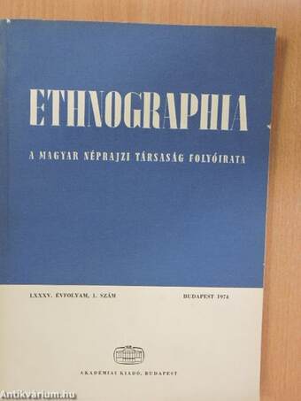 Ethnographia 1974/1.