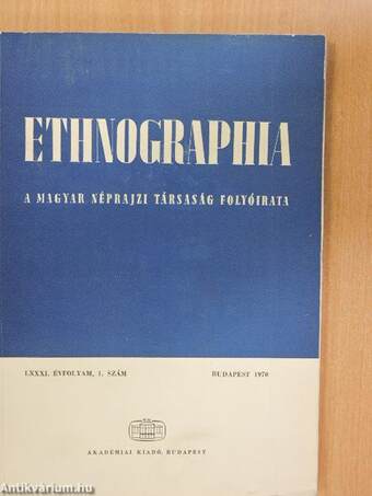 Ethnographia 1970/1.