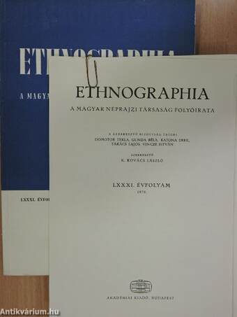 Ethnographia 1970/1.