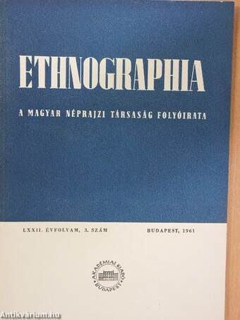Ethnographia 1961/3.