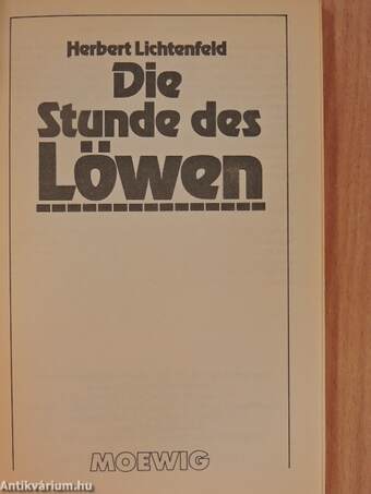 Die Stunde des Löwen