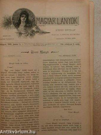 Magyar Lányok 1901. január-június