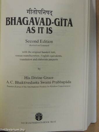 Bhagavad-gítá as it is