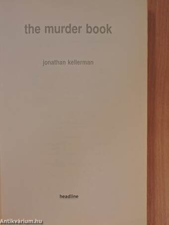 The murder book