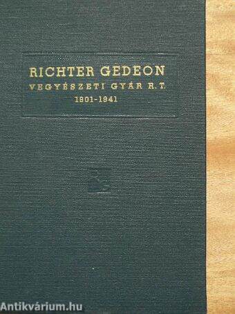 Richter Gedeon Vegyészeti Gyár R. T.