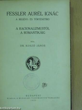 Fessler Aurél Ignác