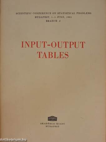 Input-output tables