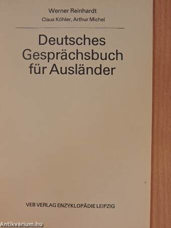 Deutsches Gesprächsbuch für Ausländer