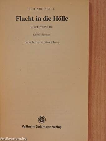 Flucht in die Hölle