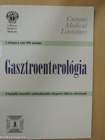 Current Medical Literature - Gasztroenterológia - 1999. november