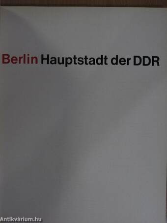 Berlin - Hauptstadt der DDR