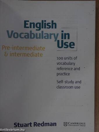 English Vocabulary in Use - Pre-intermediate & intermediate